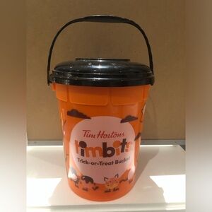 Tim Hortons Timbits Trick or Treat Halloween Bucket